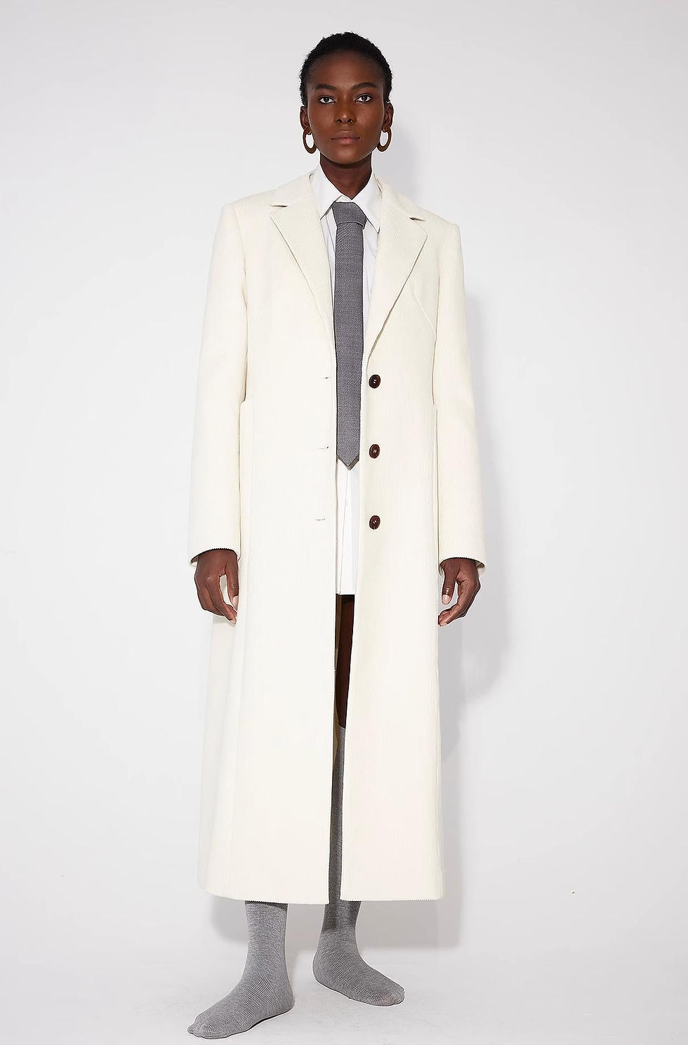 Thumbnail: Corduroy Three-Dimensional Pocket Waist Coat
