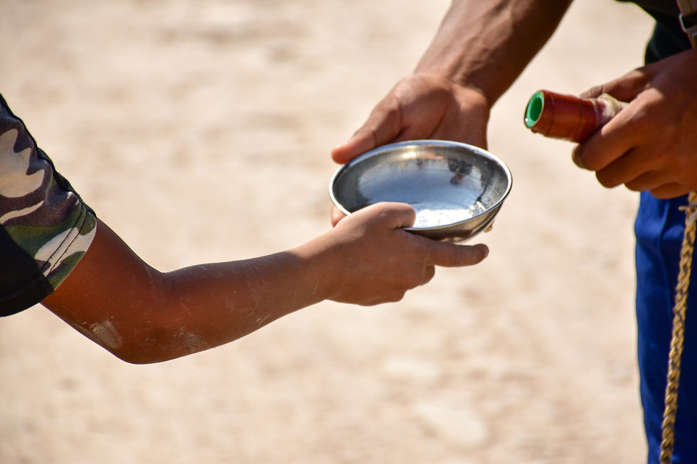 ...grow through service of the poor...