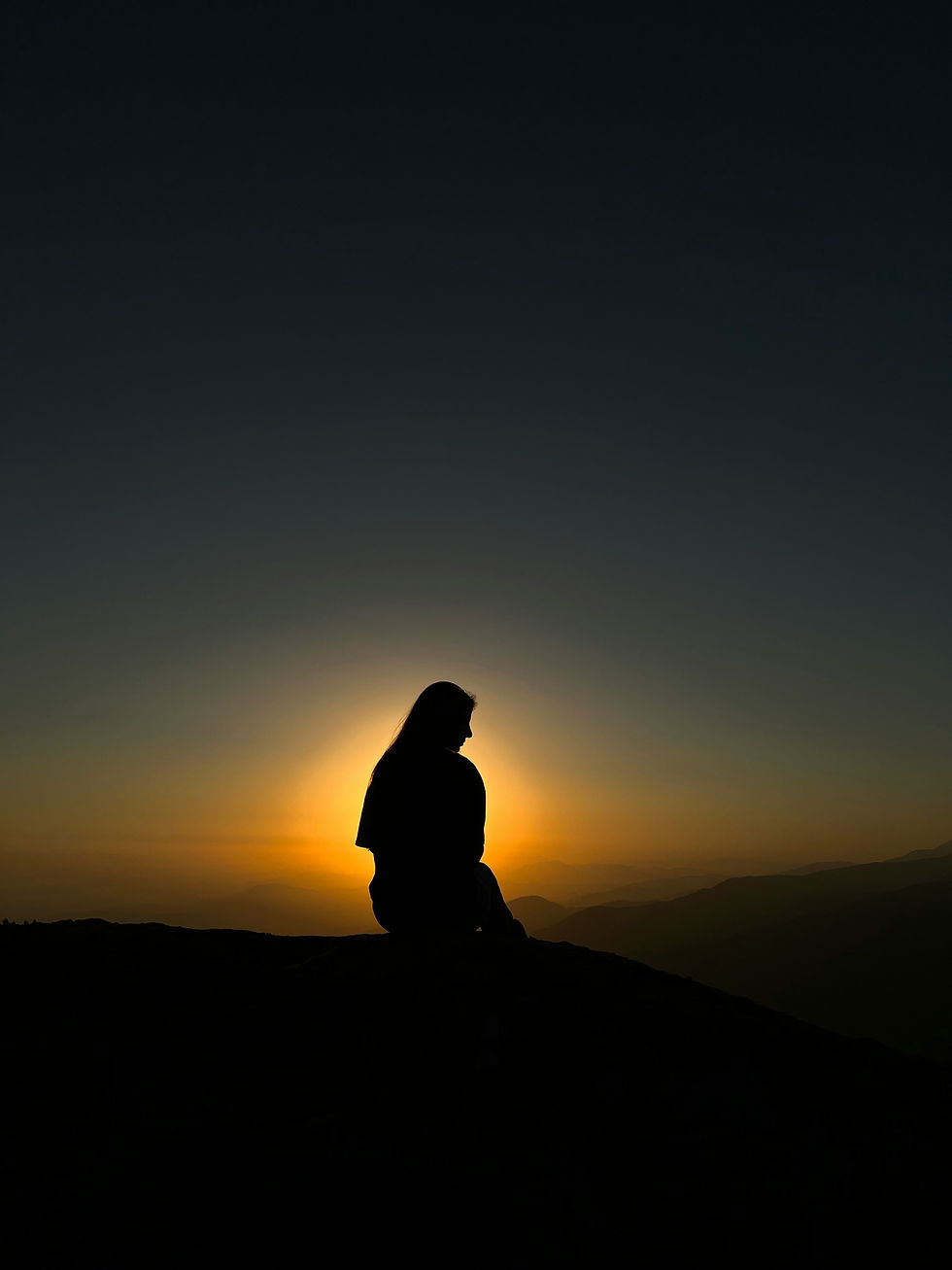 ...prayerful solitude...