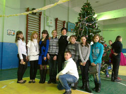 Я и мой любимый класс. Новый год.