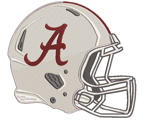 Alabama Football Helmet | JenRicho Creative