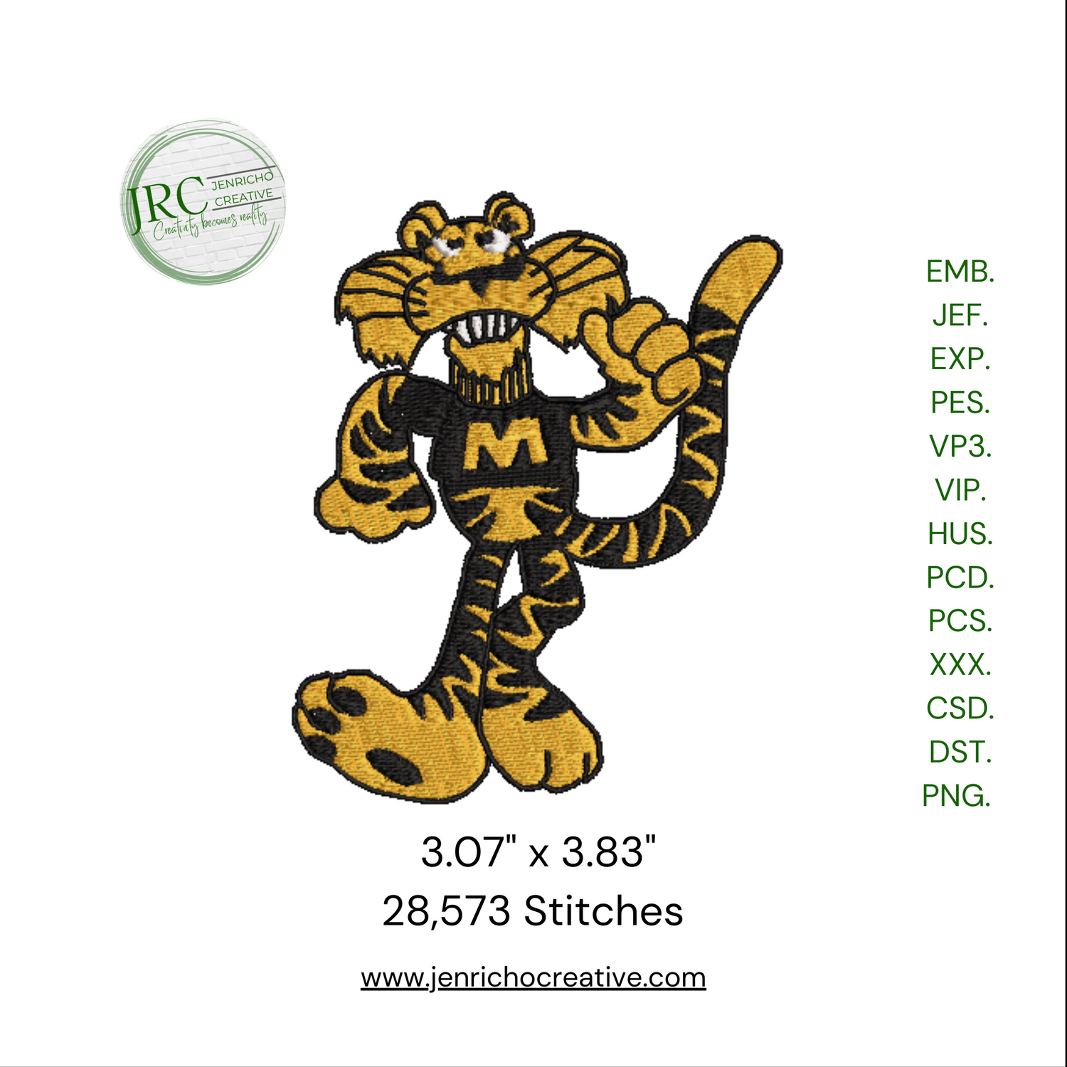 Truman the Tiger, Mascot of Missouri University