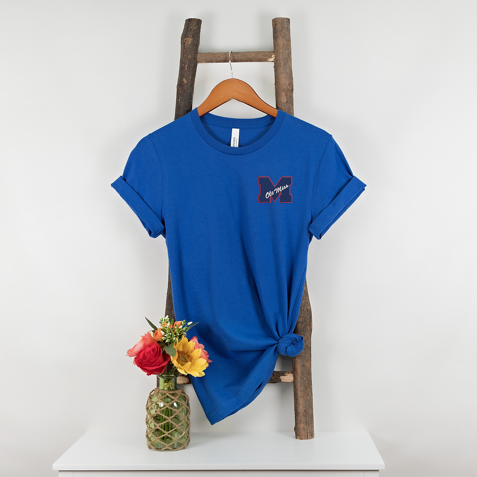 Thumbnail: M - Ole Miss Machine Embroidery Design 