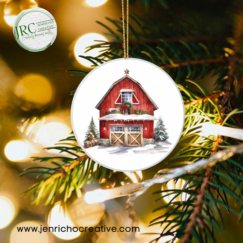Thumbnail: Christmas Barns Set 2
