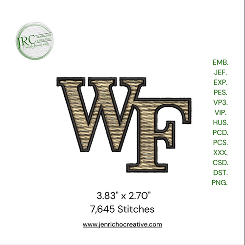 Wake Forest Logo | JenRicho Creative