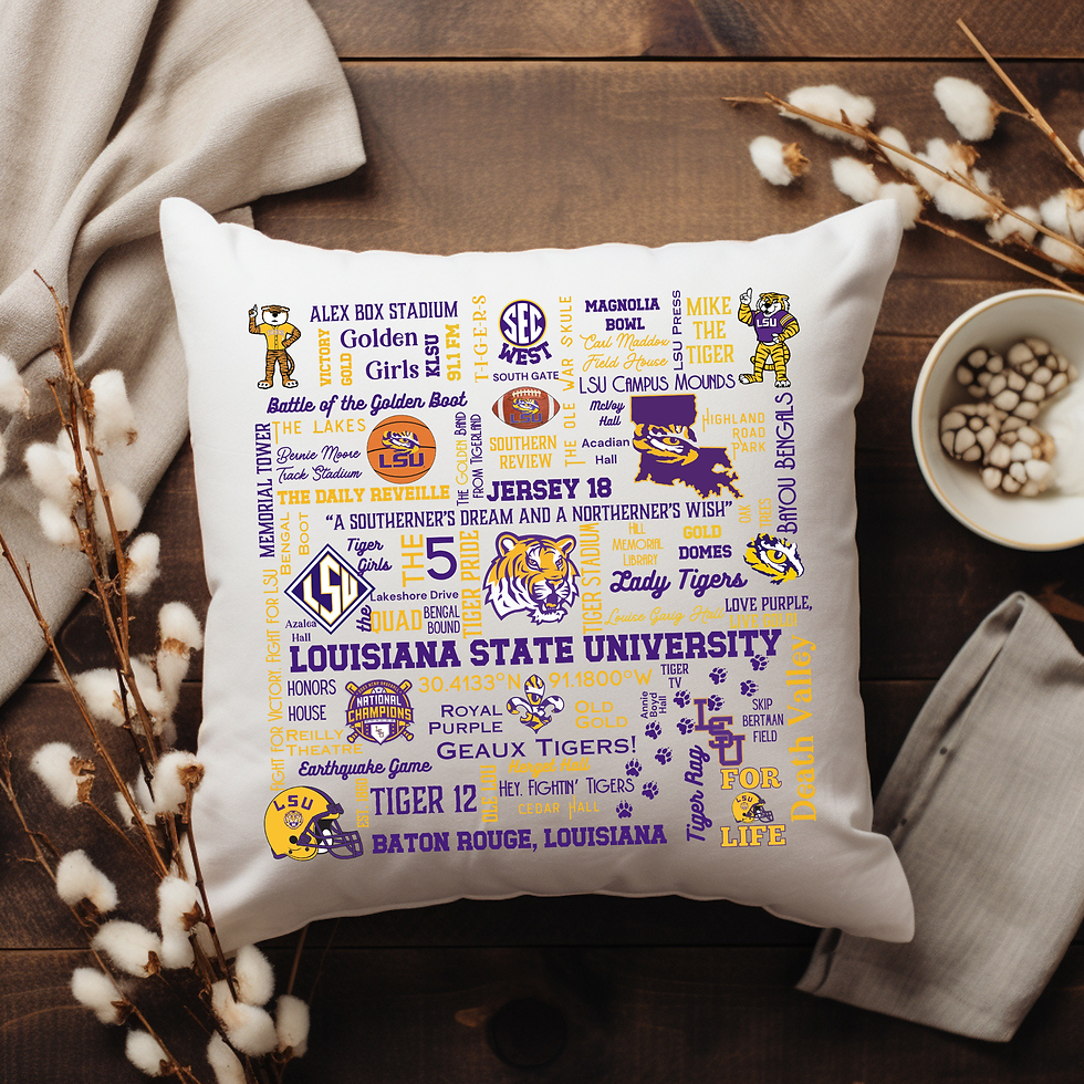 Thumbnail: LSU Tiger Subway Art