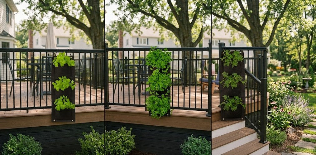 Hanging Herbs Planter Bag Seed Kit with Soil Block - Basil, Parsley & Oregano