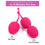 Thumbnail: 2 Pack Medical Grade Silicone Kegel Weights - 45g & 70g