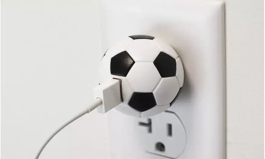 Thumbnail: Soccer USB Chargers - Outlet & Auto Set
