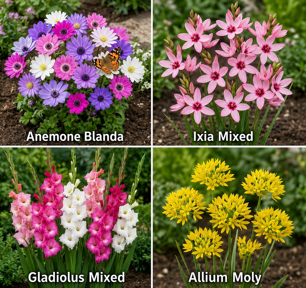 Thumbnail: Bee & Butterfly Garden Collection 200 Bulbs with Planting Tool