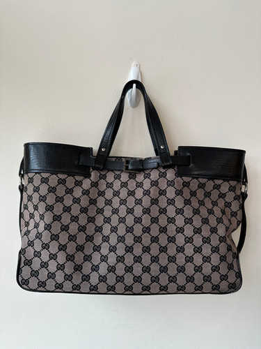Vintage Gucci GG Canvas Weekender Bag | Suburban Revival