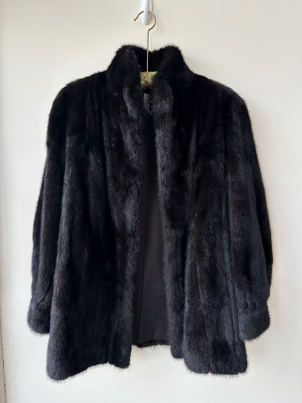 Thumbnail: Vintage Mahogany Mink Stroller Coat