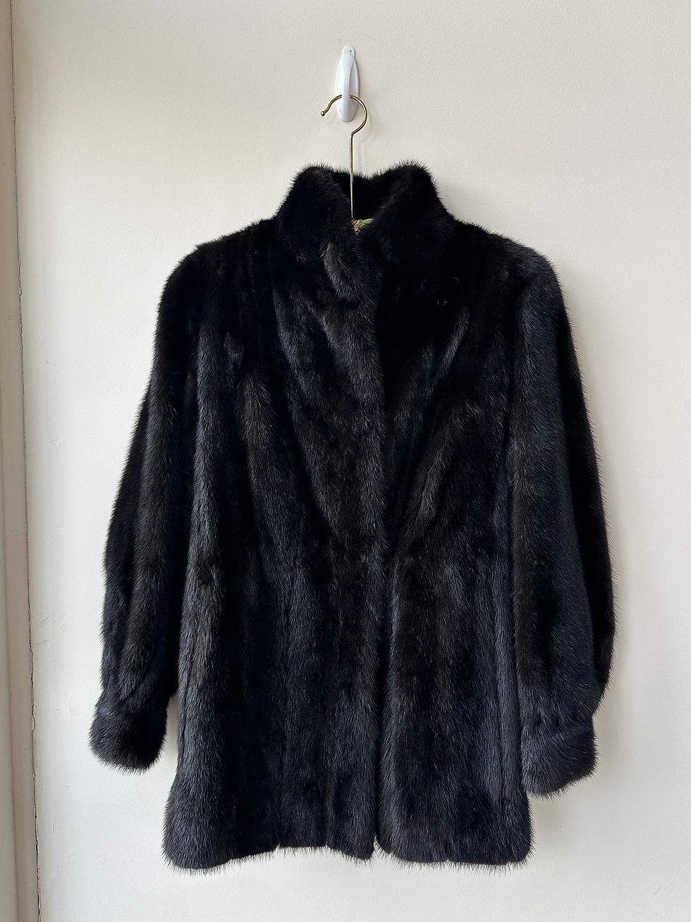 Thumbnail: Vintage Mahogany Mink Stroller Coat