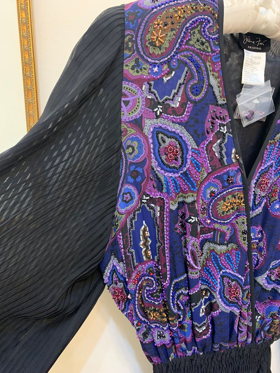 Thumbnail: : Vintage 1980s Diane Freis Original Dress