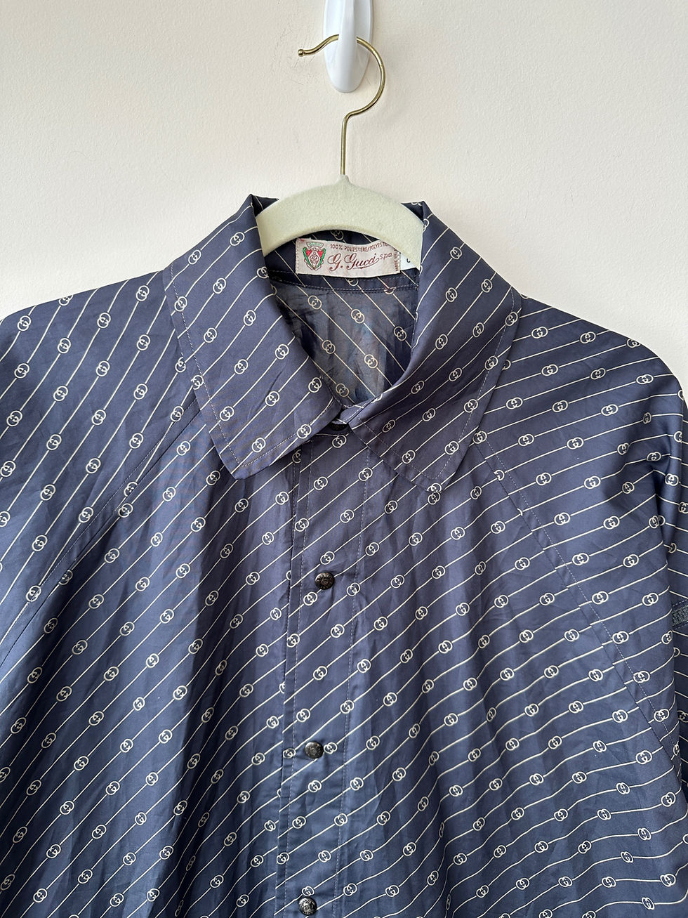 Thumbnail: Vintage Gucci Monogram Spring Overcoat 4