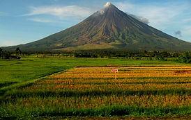 Philippines Volcano cone