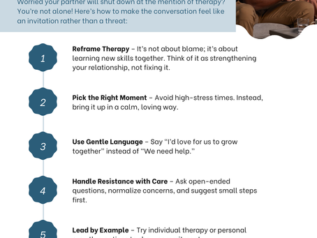 6 Tips when bringing up therapy with loved ones 