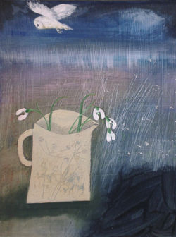 Snowdrops Borrett jug