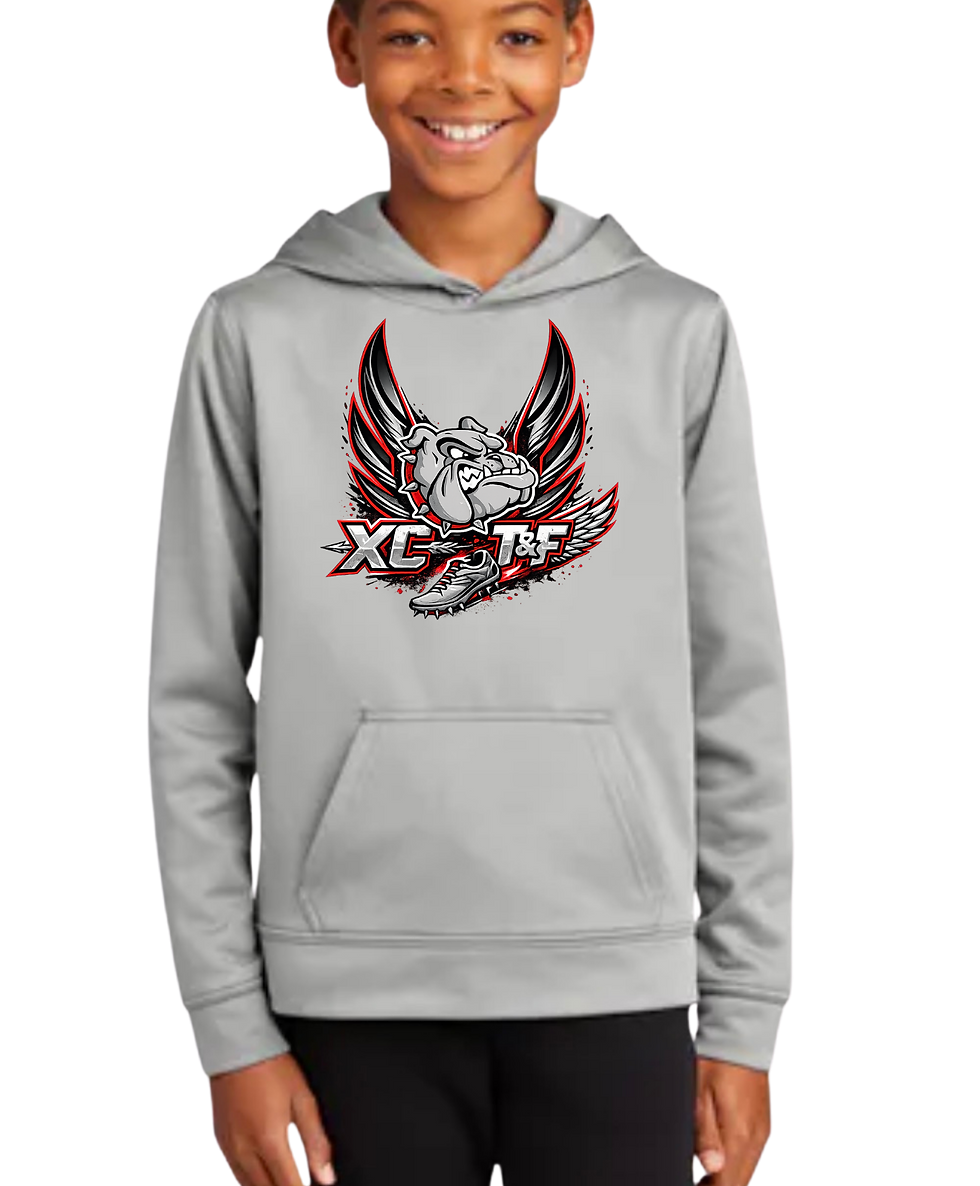 Thumbnail: XC/TRACK- YOUTH HOODIE (DRI FIT)