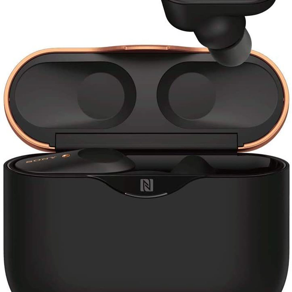 Thumbnail: Sony Black Noise Canceling Truly Wireless Earbuds WF1000XM3/B