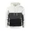 Thumbnail: Men's Patchwork Hooded Sweatshirt Hoodies Clothing Casual Loose Fleece Warm