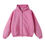 Thumbnail: Batik fleece zippered hoodie