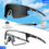 Thumbnail: KAPVOE Red Photochromic Cycling Glasses Men MTB Cycling Sunglasses Women Road Bi