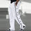 Thumbnail: Mens Four Seasons Fashion Casual Casual Pants Pants Four Seasons Solid Color Fit