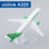 Thumbnail: Scale 1/400 Aviation Plane Model Metal Scale Aircraft Korea A320 Airbus Air Airp