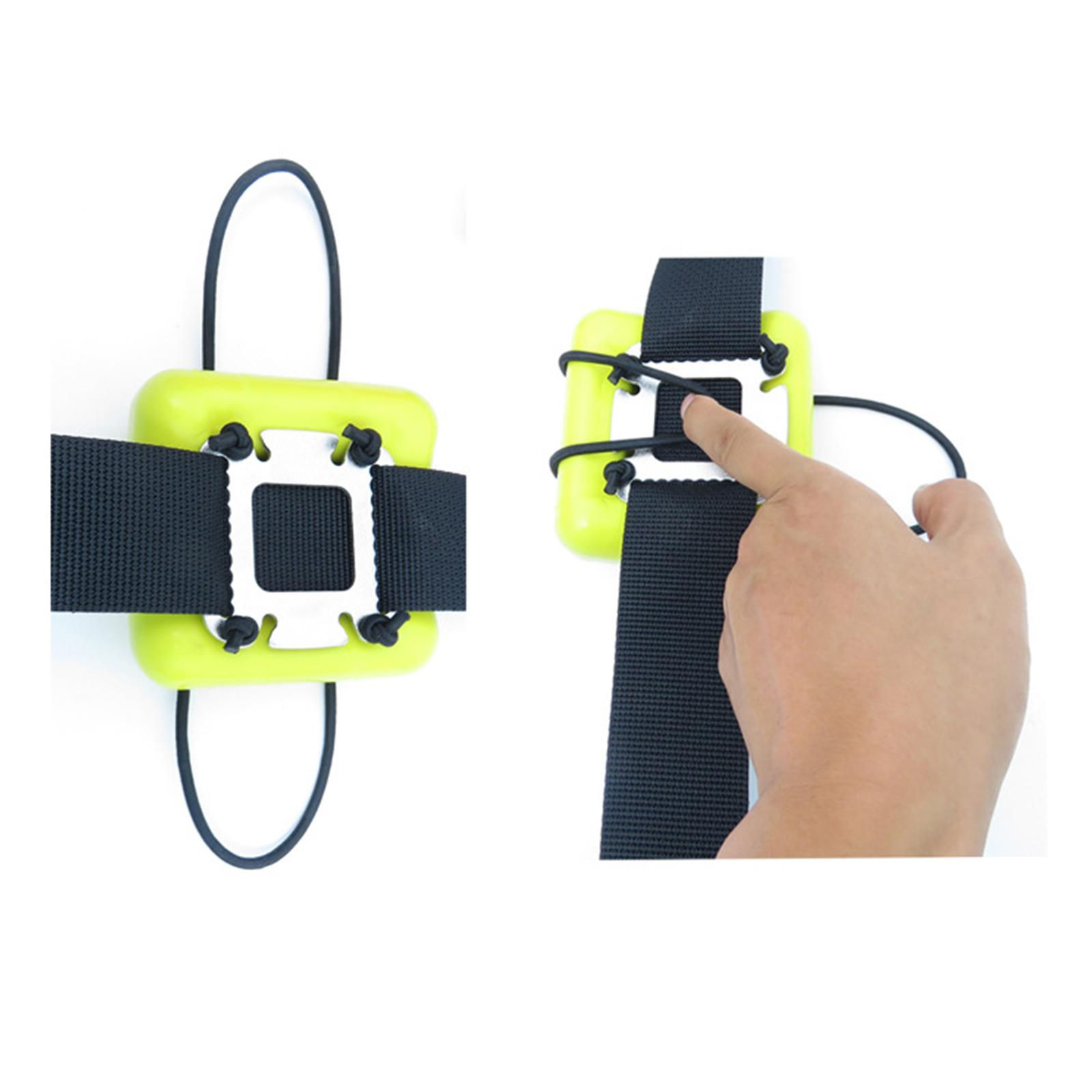 Diving Weight Belt Keeper Harness Buckle Fit 5cm Webbing Belt Slider Stainless S