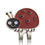 Thumbnail: Golf Ball Bottle Cap Clip Alloy Butterfly Marker Mark with Magnetic GOG Fly Craw