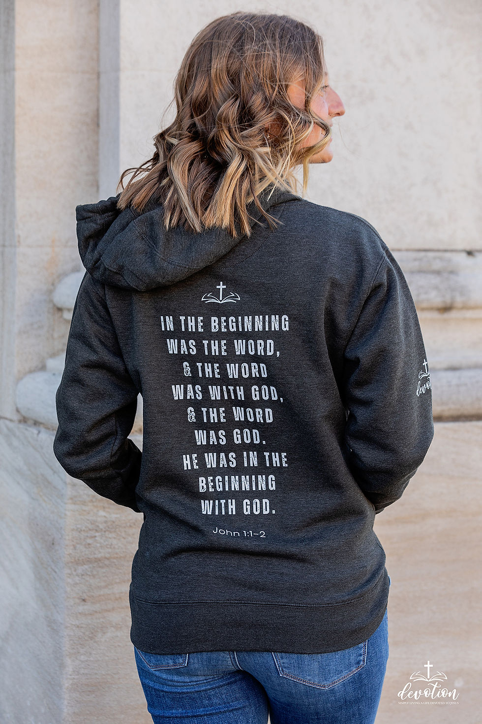 Thumbnail: The Ultimate Truth - Word of God - John 1:1-2 - Unisex Hoodie