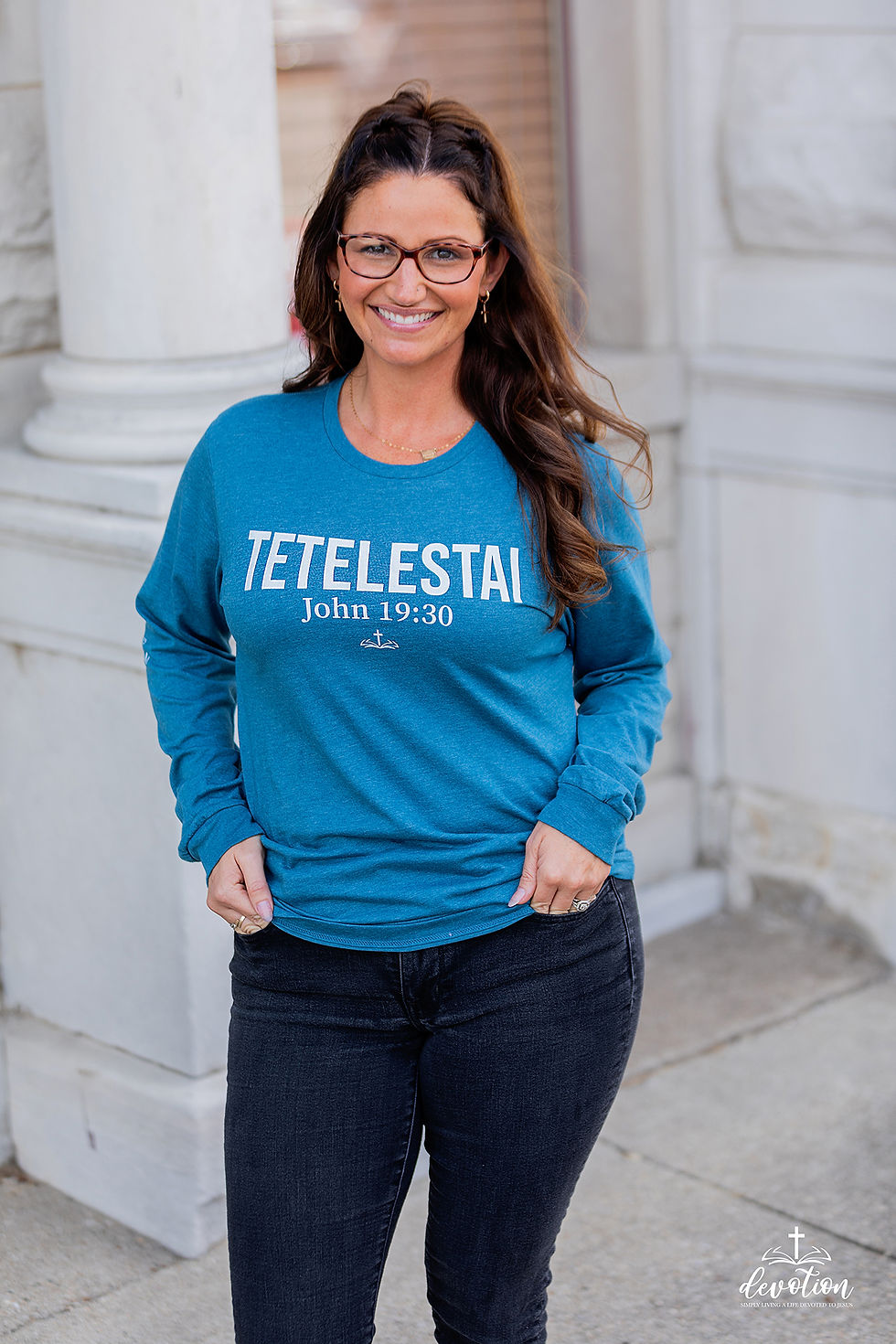 Thumbnail: Tetelestai - John 19:30 - Unisex Long Sleeve Tee
