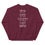 Thumbnail: In Jesus Name - Matthew 10:8 Scripture - Front & Back Unisex Sweatshirt