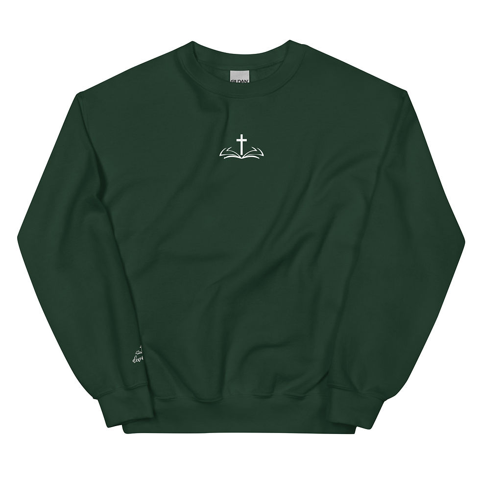 Thumbnail: Devotion - Matthew 28:18-19 Scripture - Unisex Sweatshirt