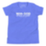 With God All Things Are Possible - Matthew 19:26 Youth Short Sleeve T-Shirt