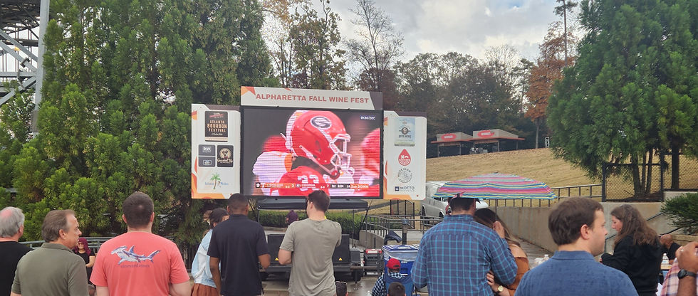 led screen rental atlanta watch party