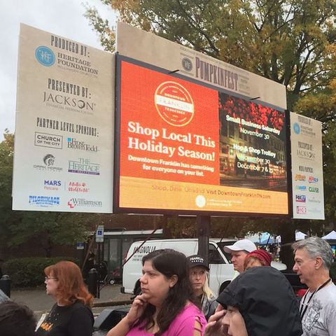 Festival LED Screen Rental Nashville