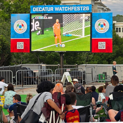 LED Screen Rental Watch Party