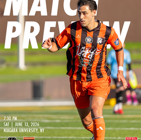 Matchday Poster | Niagara 1812 vs Cleveland SC