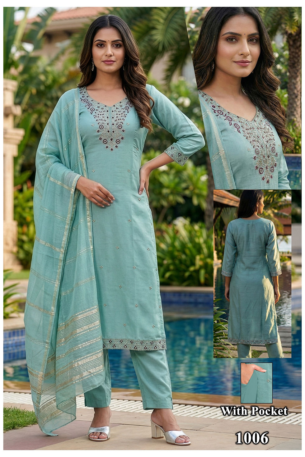 Thumbnail: Ghazal Readymade Dress Set
