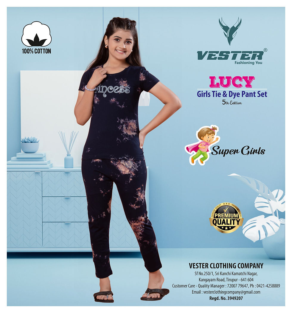 Thumbnail: Vester Lucy girls coord pant set