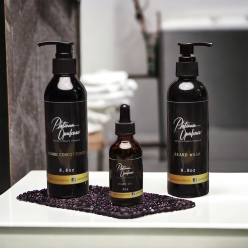 Complete Beard Care Package Platinumopulence