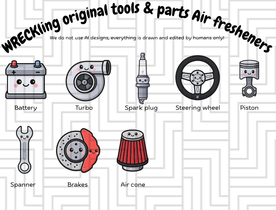 Wrecked Tools & Parts Air freshener