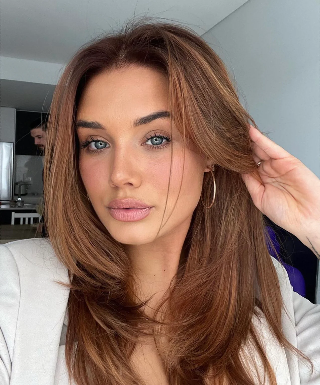 Christmas Hair Inspo Brunette