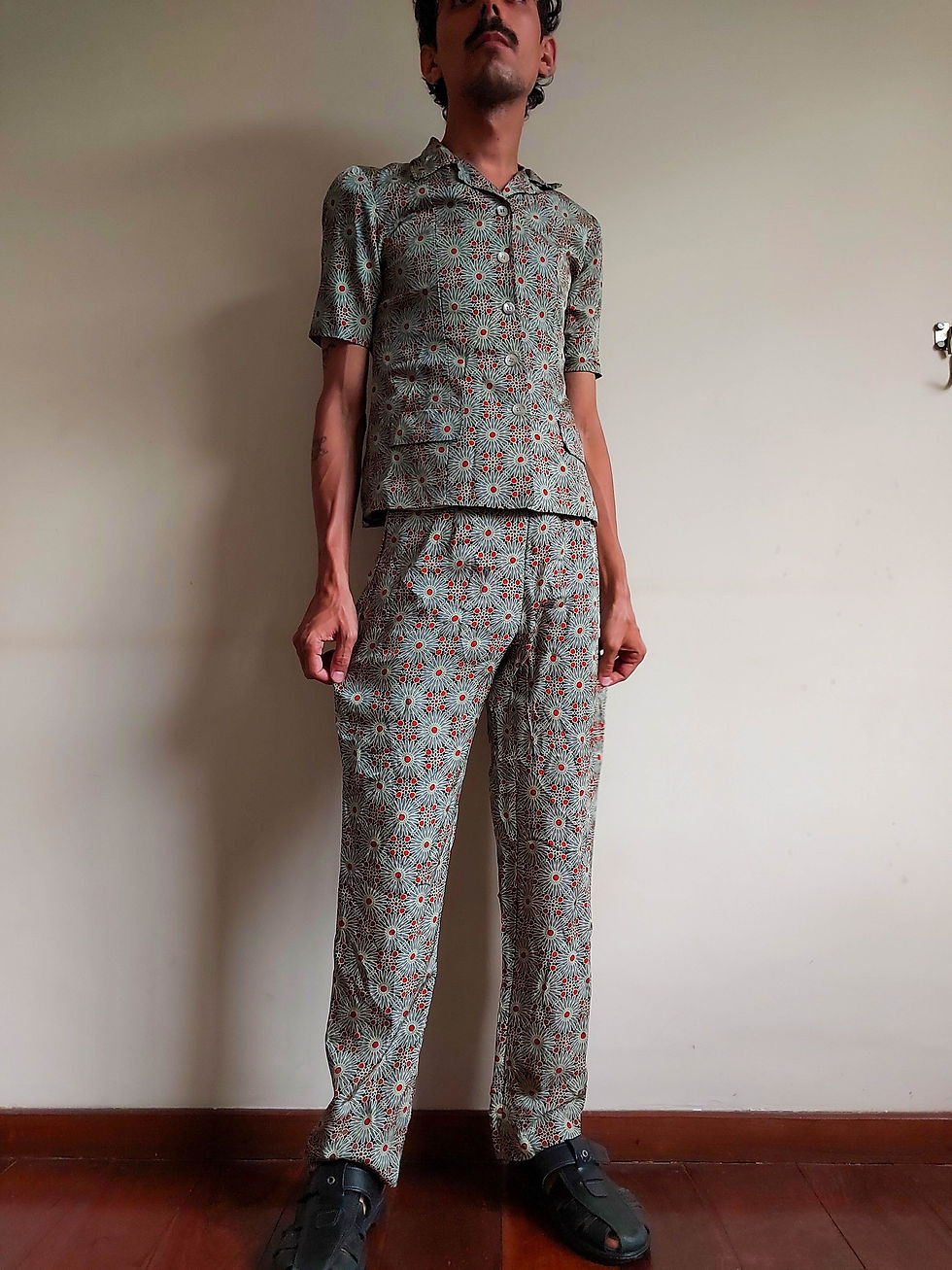 Miniatura: Conjunto Labirinto vintage acervo Dona I. (tam P)