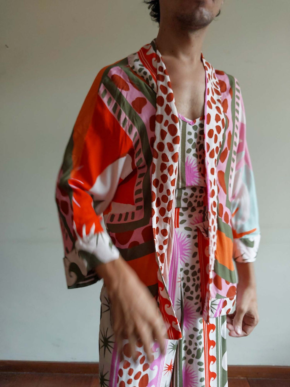Miniatura: Kimono Sua estampado (tam M)