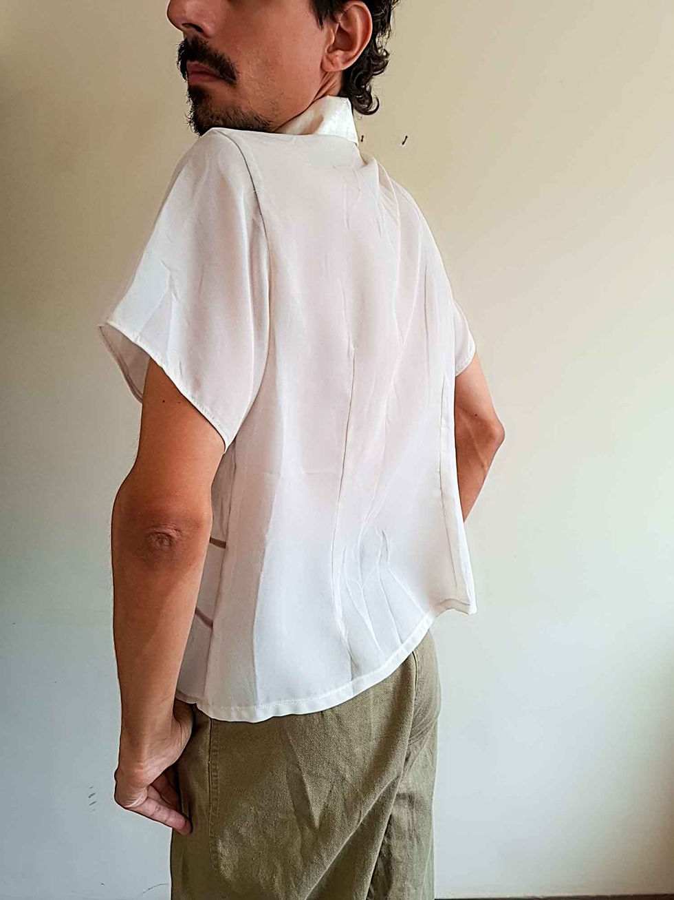 Miniatura: Camisa Abstrata Vintage (tam P)