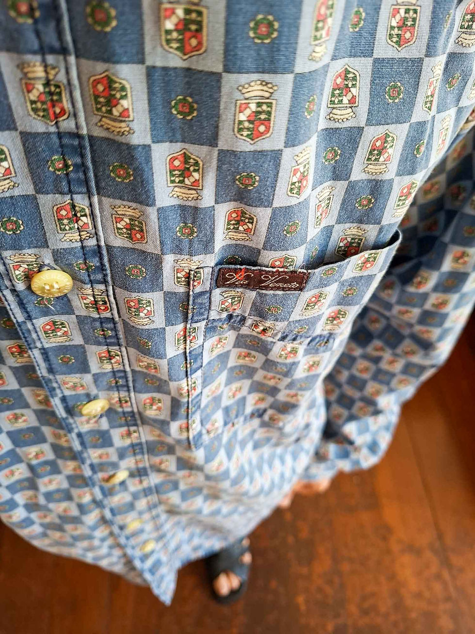 Miniatura: Camisa 90s Via Veneto em algodão (Tam GG)