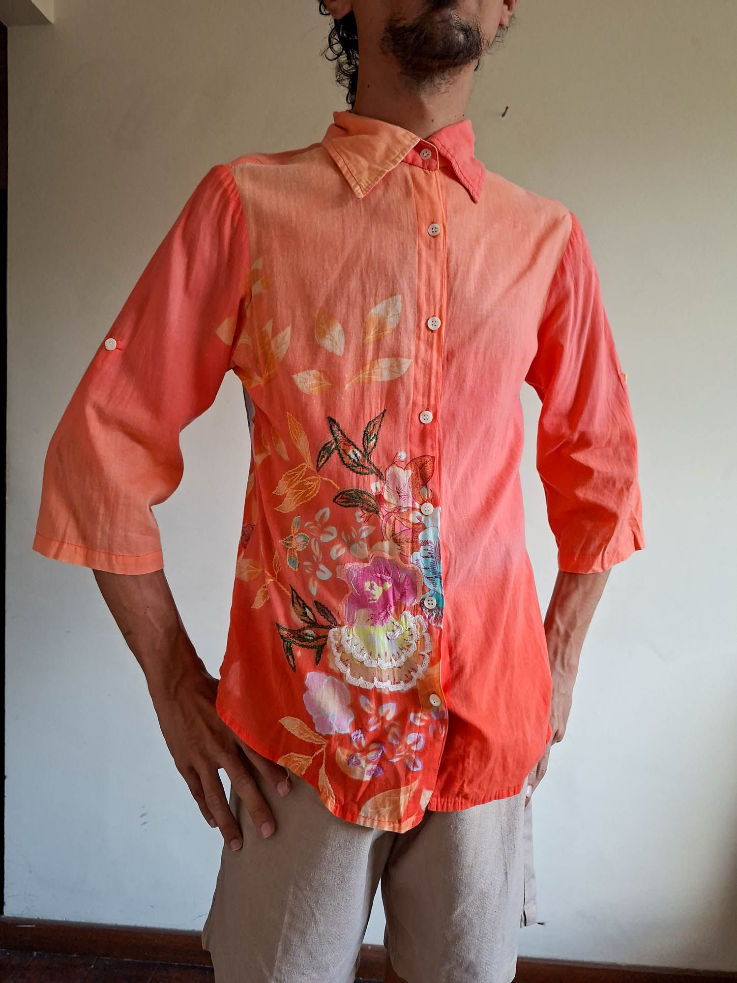 Camisa Ganesh Vintage em algodão (ta M)